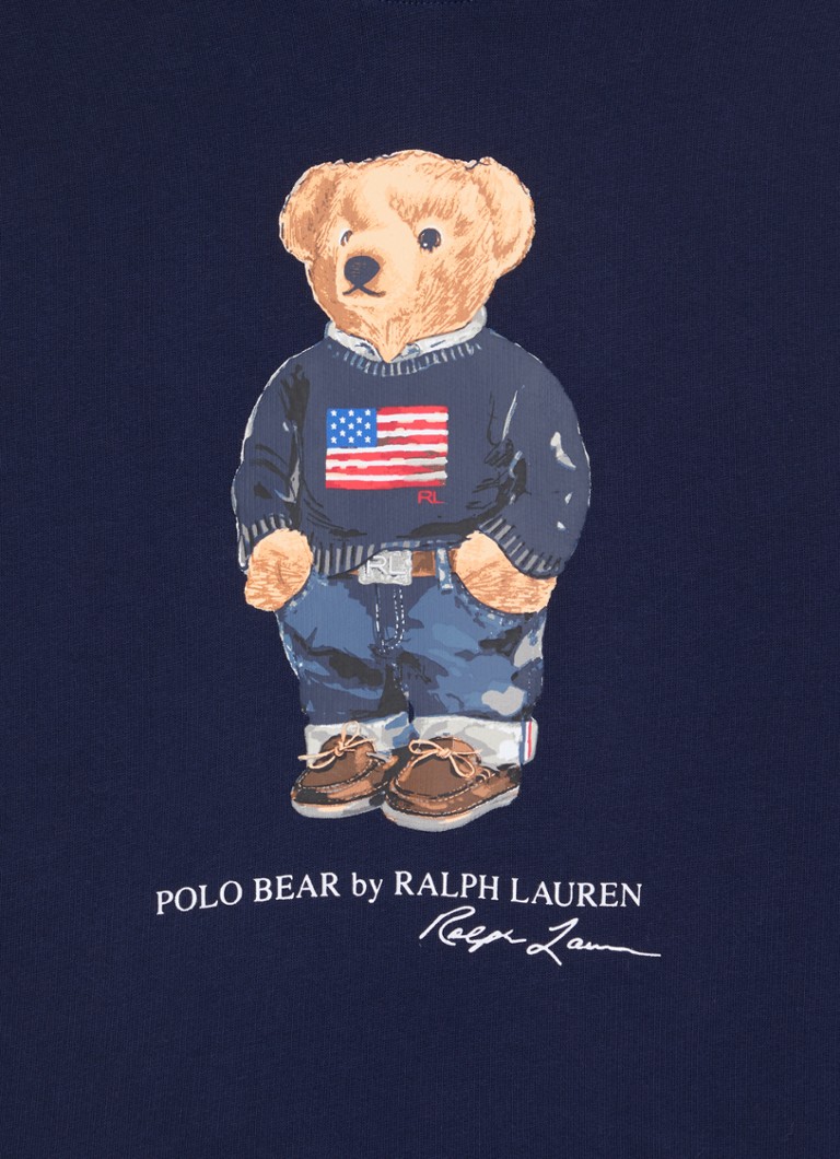 Hanorac cu imprimeu cu logo Ralph Lauren