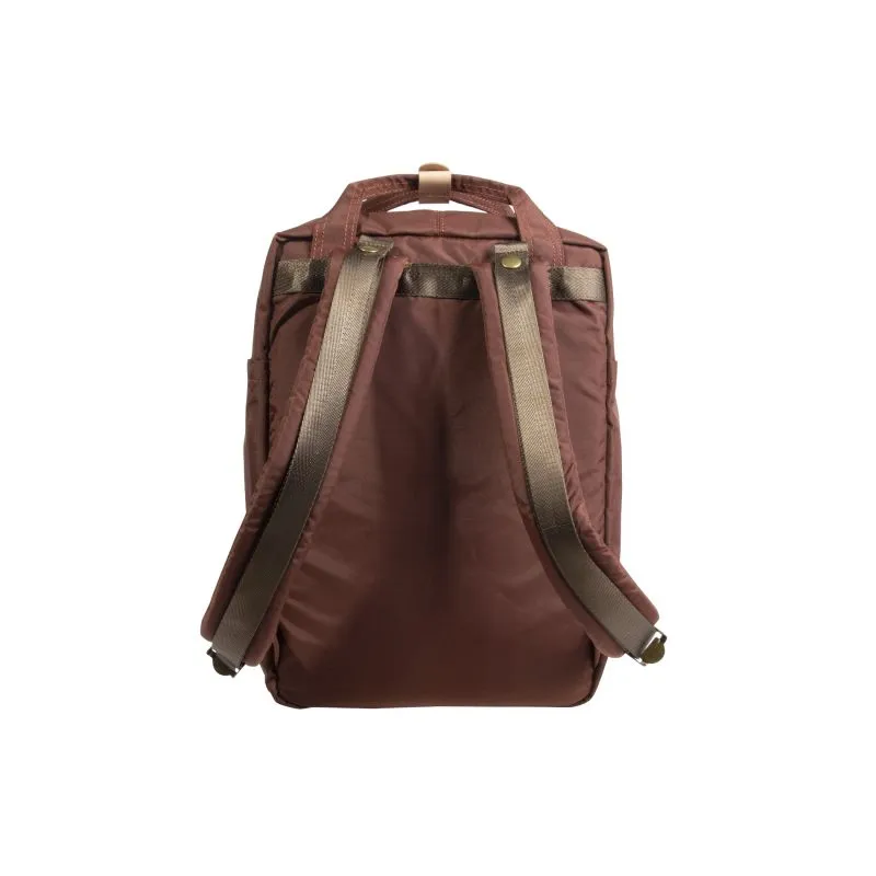 Doughnut Macaroon Jungle Backpack - maroon x khaki