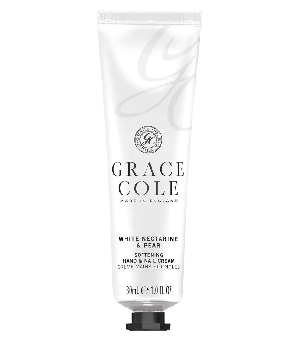 Grace Cole Κρέμα χεριών και νυχιών με λευκό νεκταρίνι και αχλάδι 30 ml