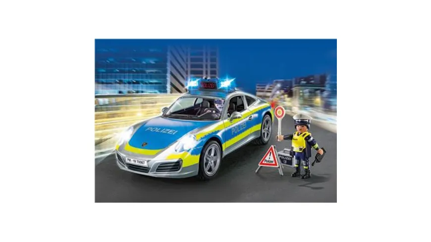 PLAYMOBIL 70067 - City Action - Porsche 911 Carrera 4S Polizei