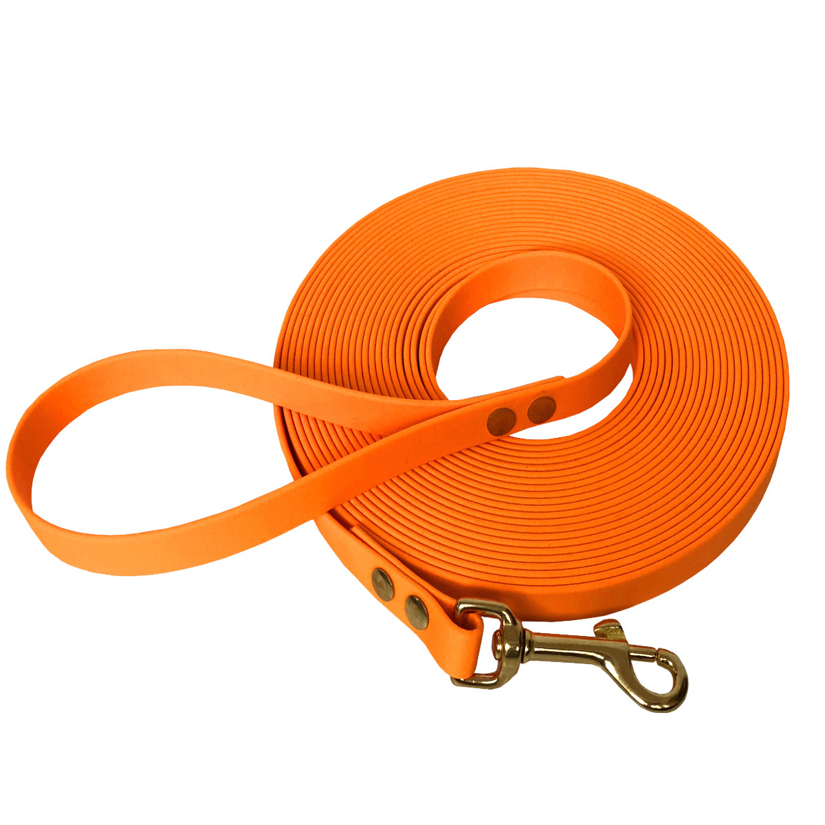 bio-leine Hundeleinen bio-leine 25-35 kg Schleppleine Biothane honigmelone 3 m