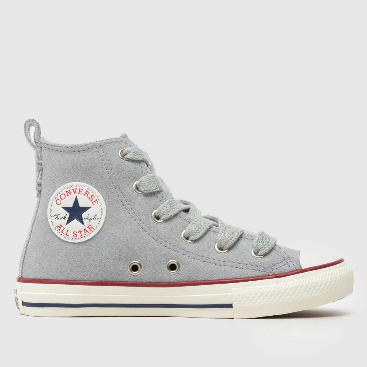 Converse világos szürke All Star Hi Junior tornacipő