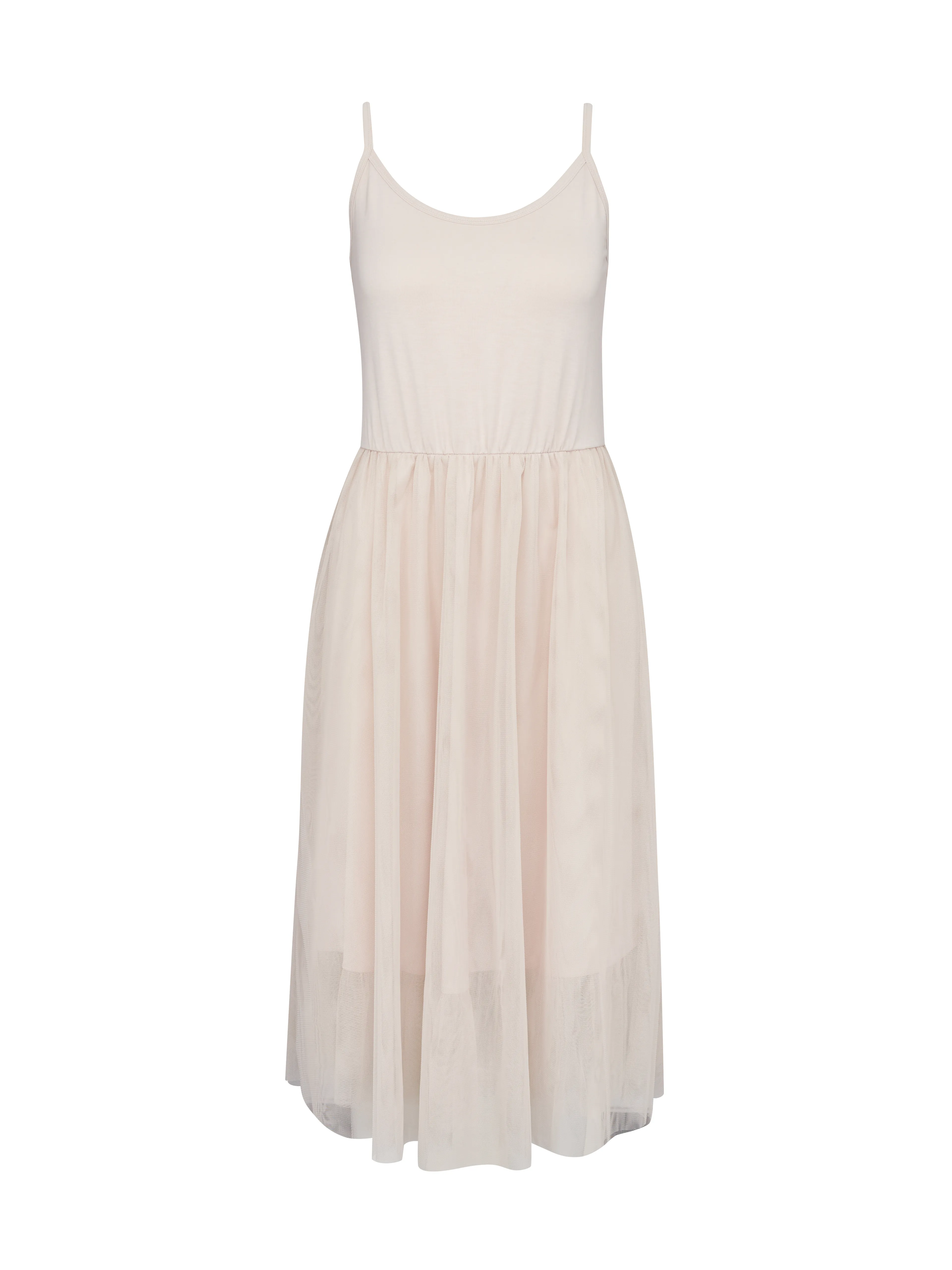 Cremefarbenes Damen-Midikleid ORSAY