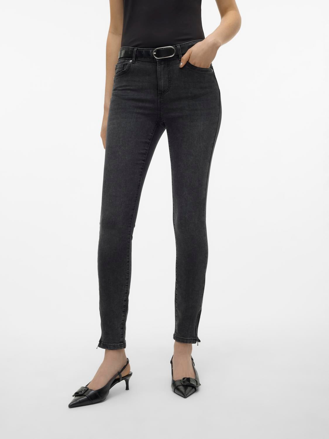 VMALIA Mid Rise Slim Fit Jeans