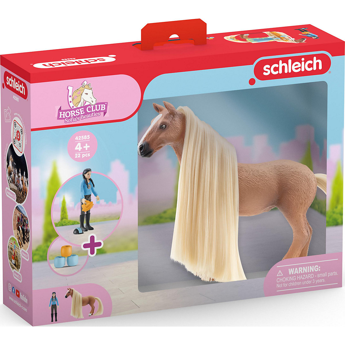 Schleich Horse Club 42585 Kim & Caramelo Starter Set