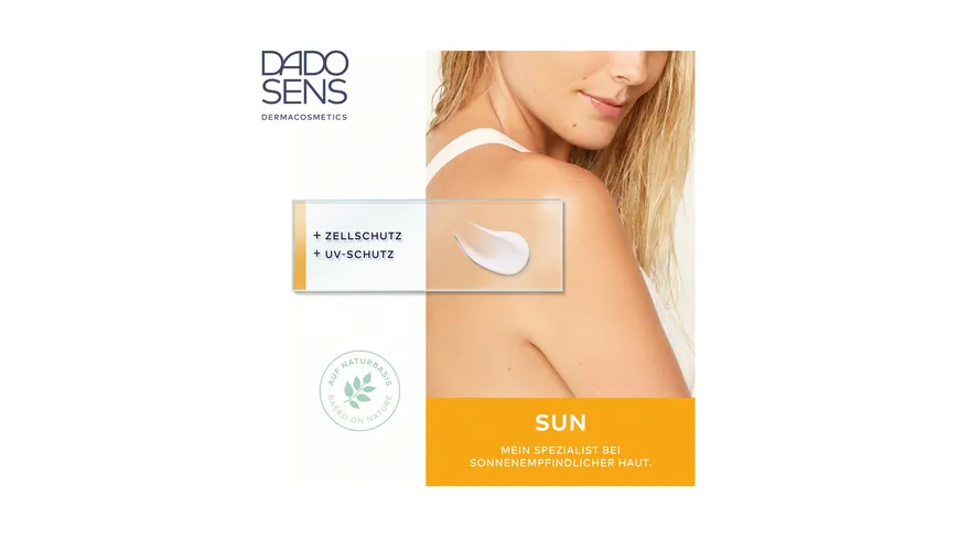 DADO SENS SUN Sonnenfluid SPF 30 - bei sonnenempfindlicher Haut 125 ml