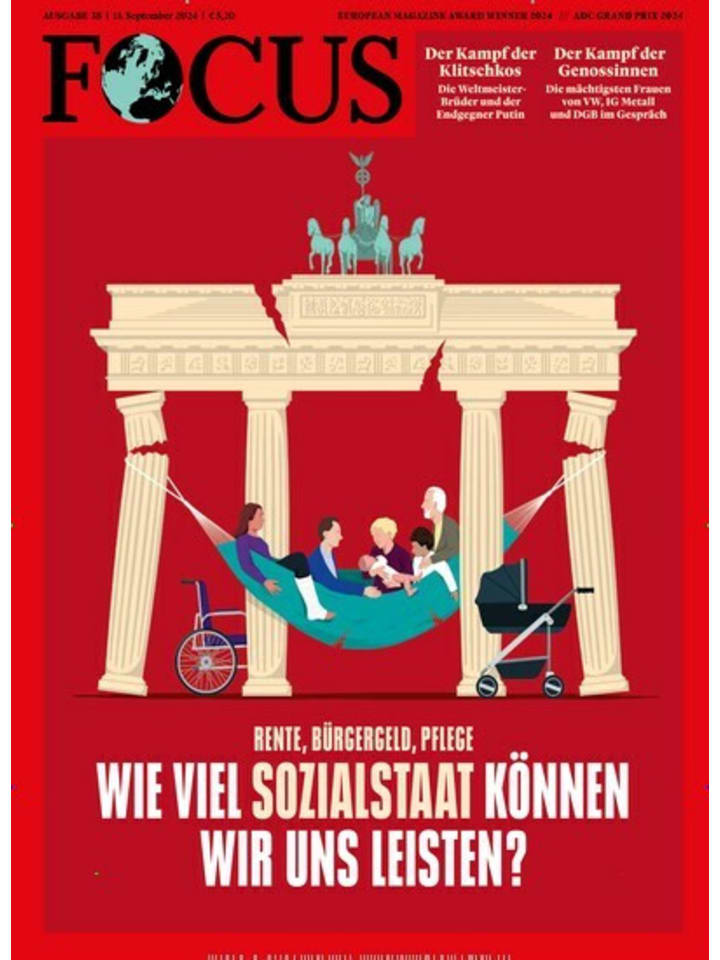 Hubert Burda Media 52 x FOCUS Zeitschrift (Gutschein für Jahres Abo) günstig kaufen onesize