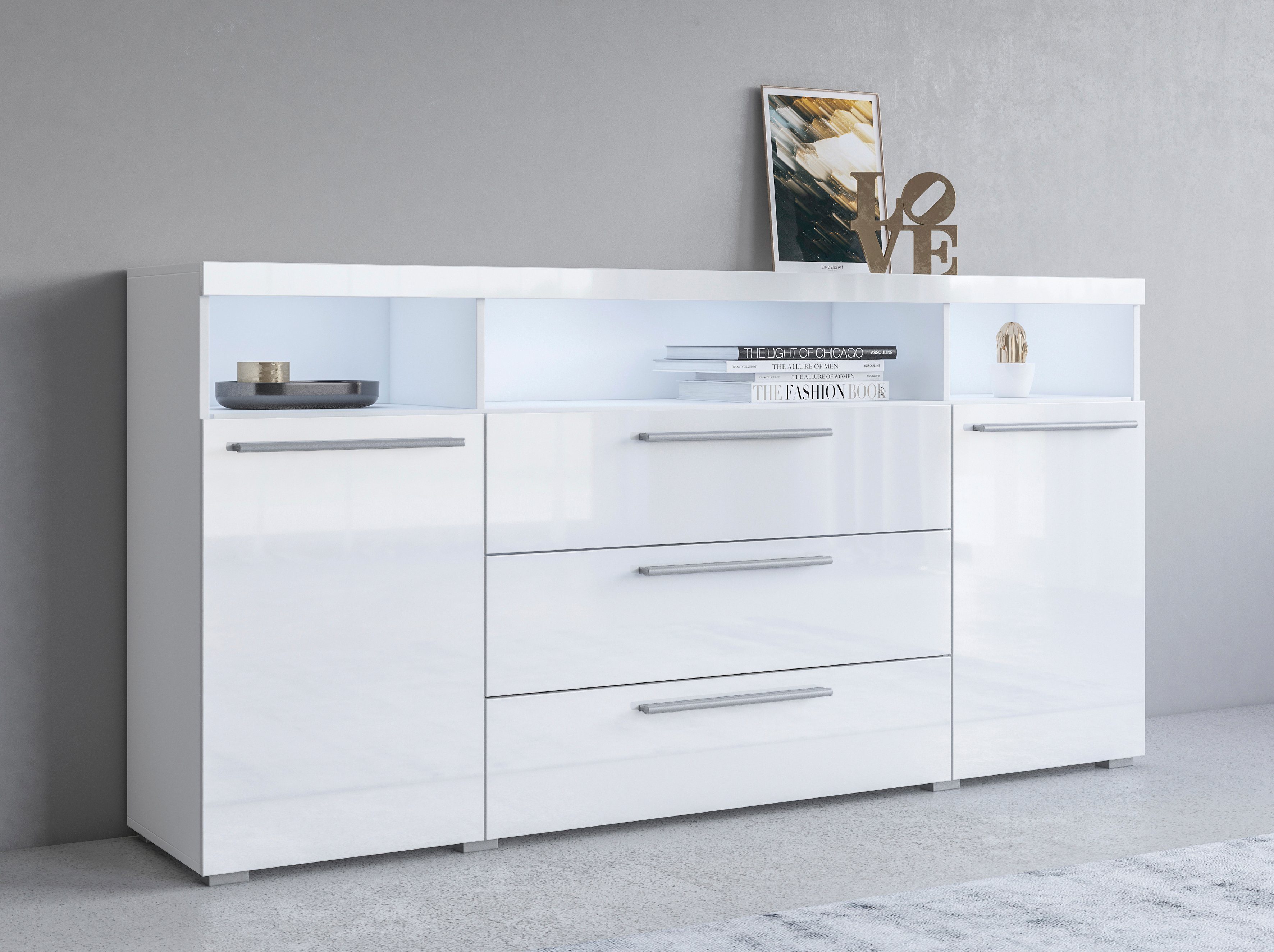 Helvetia Sideboard India, Breite 182 cm