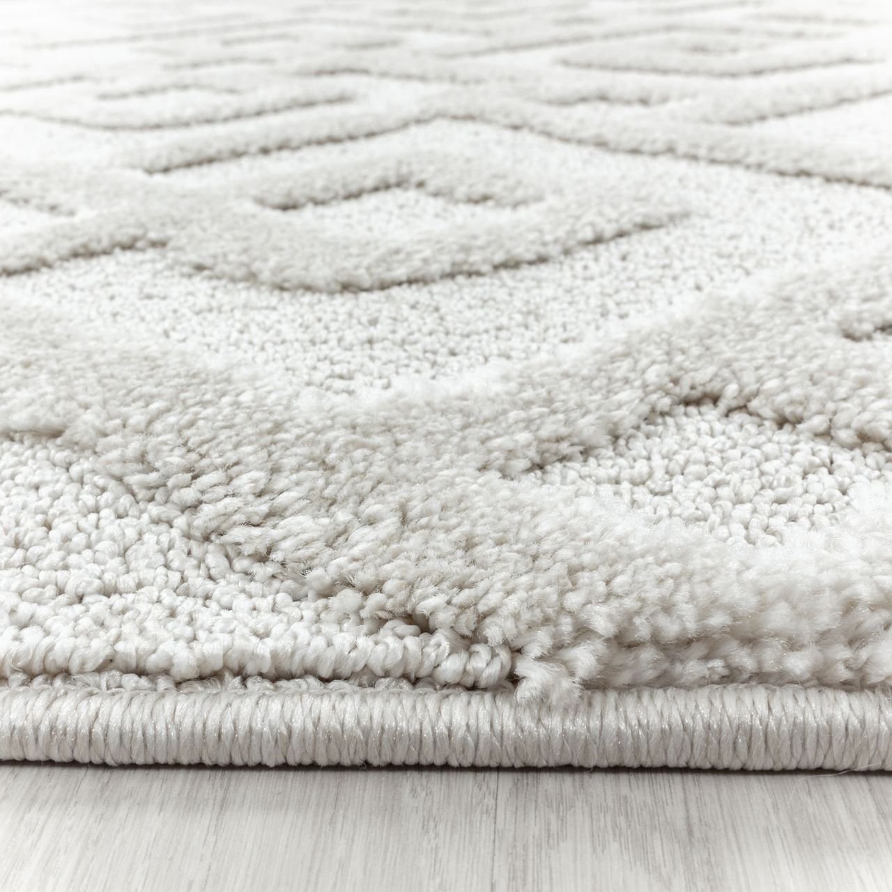 Ayyildiz Teppich, PISA 4708, CREAM, 120 x 120 cm