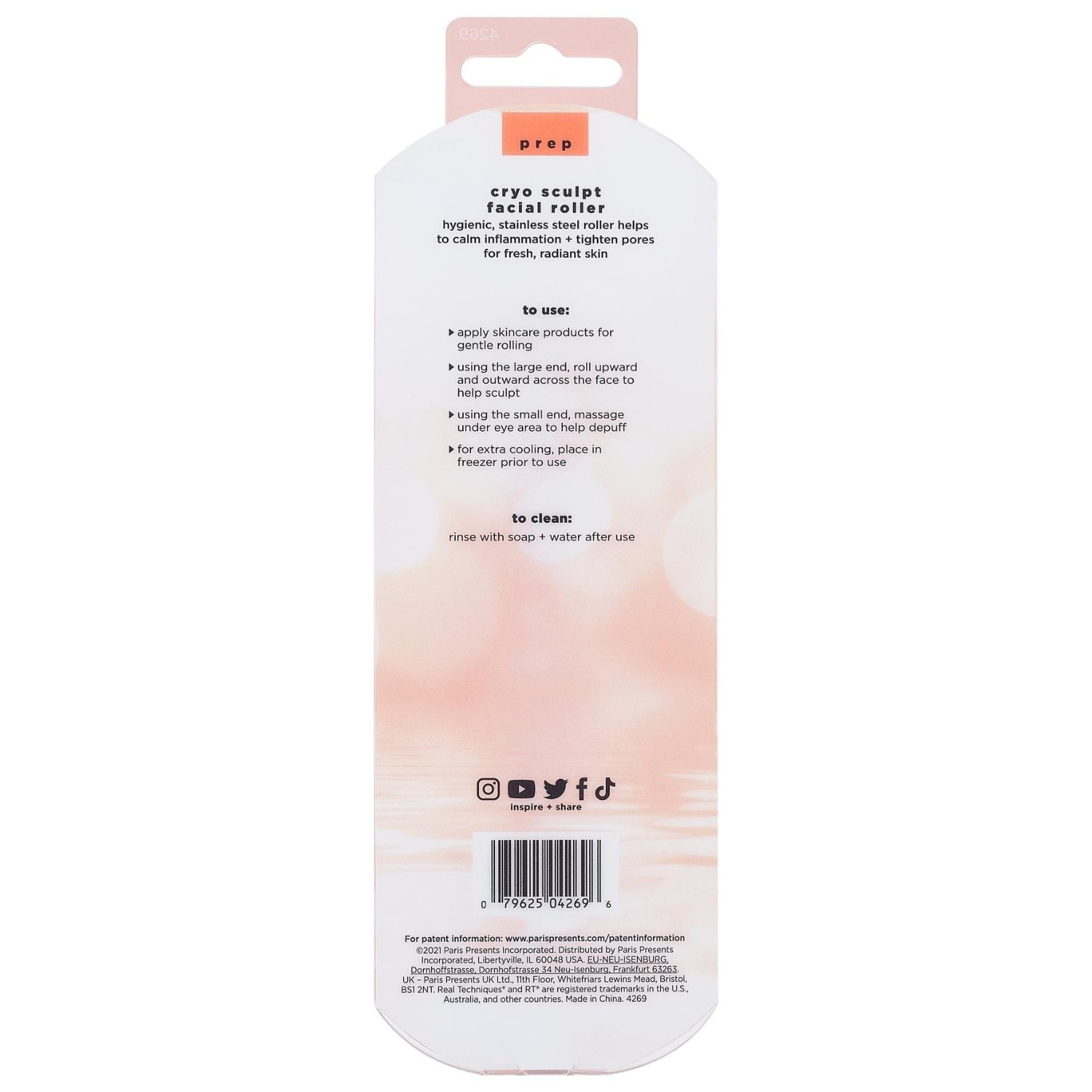 Skinimalist Cryo Sculpt Facial Roller