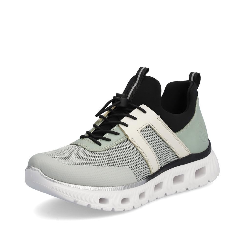 RIEKER Sportliche Slipper grün
