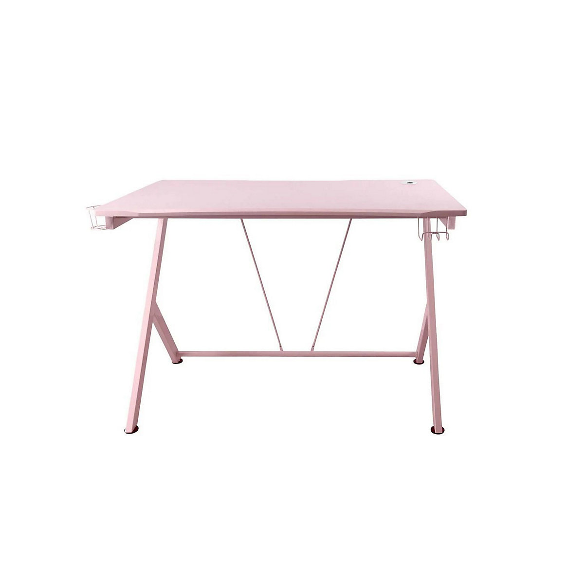 Gaming table Spieltisch Metallbeine Headsethalter Becherhalter