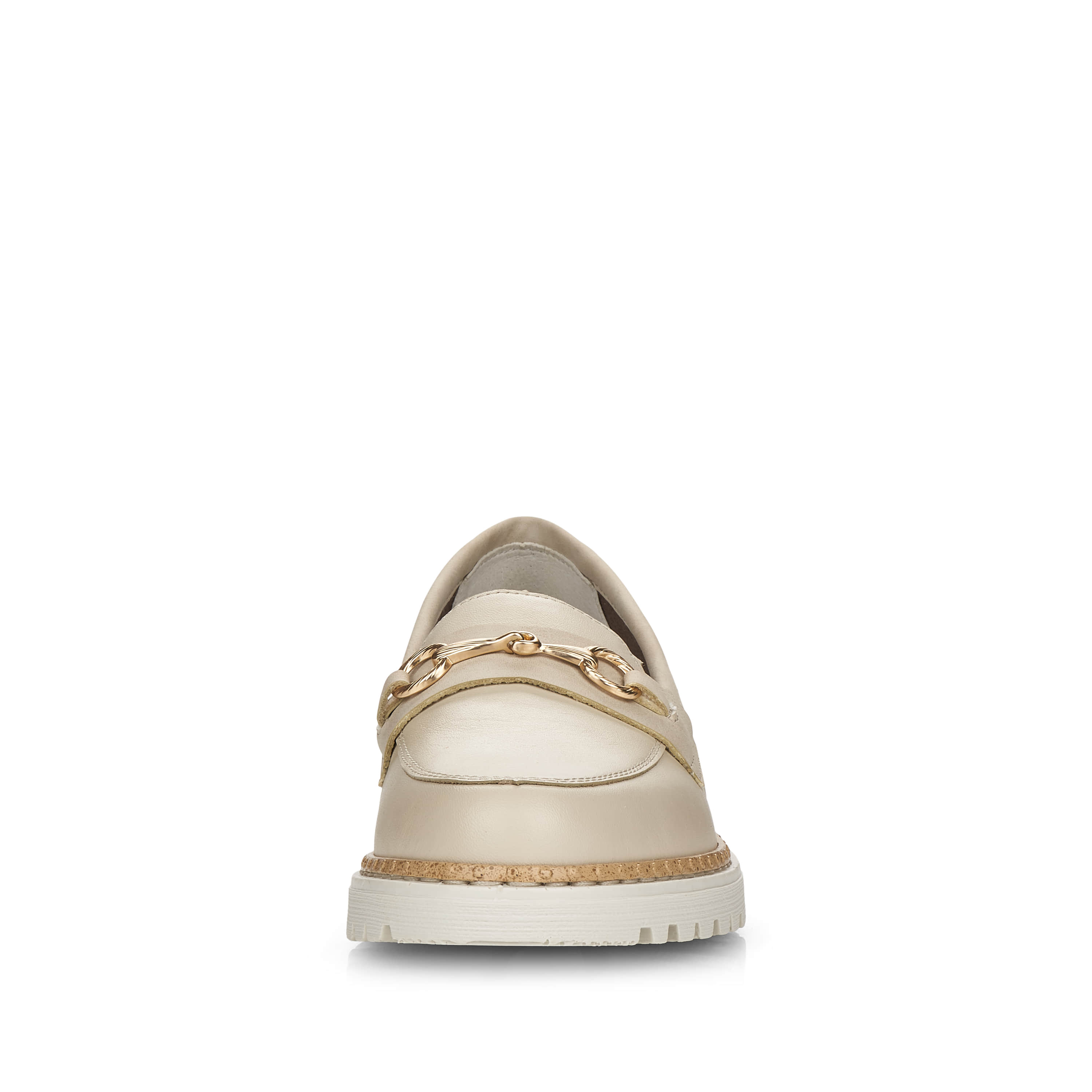 Rieker Damen Loafer hellbeige