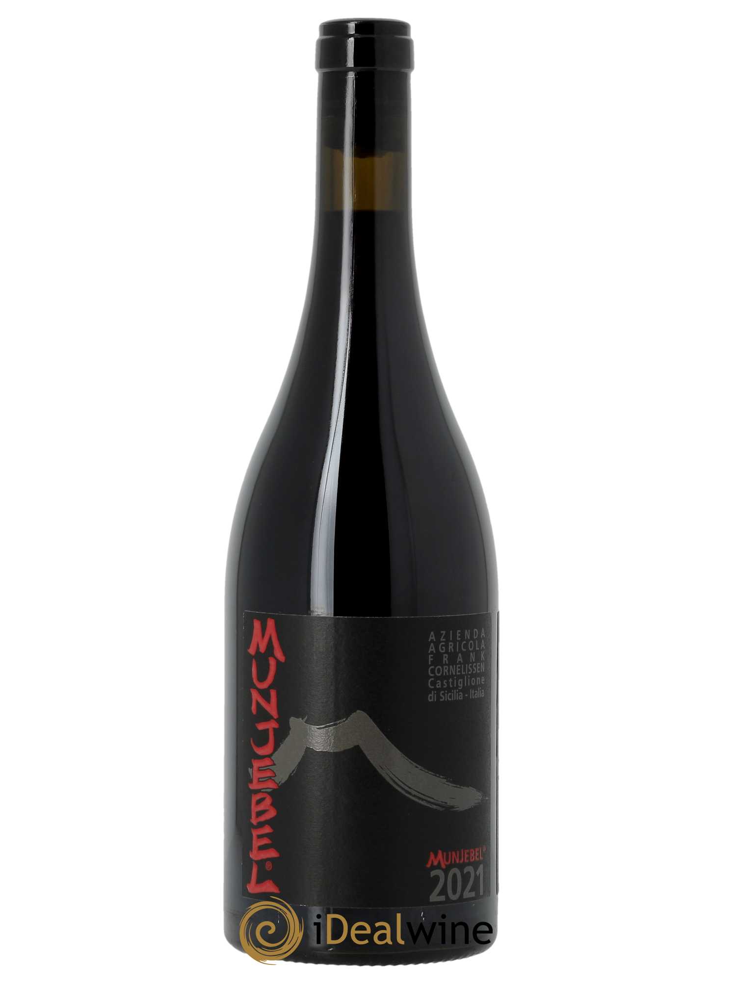 Terre Siciliane IGT Munjebel Rosso Frank Cornelissen  2021 - Lot de 1 Bouteille