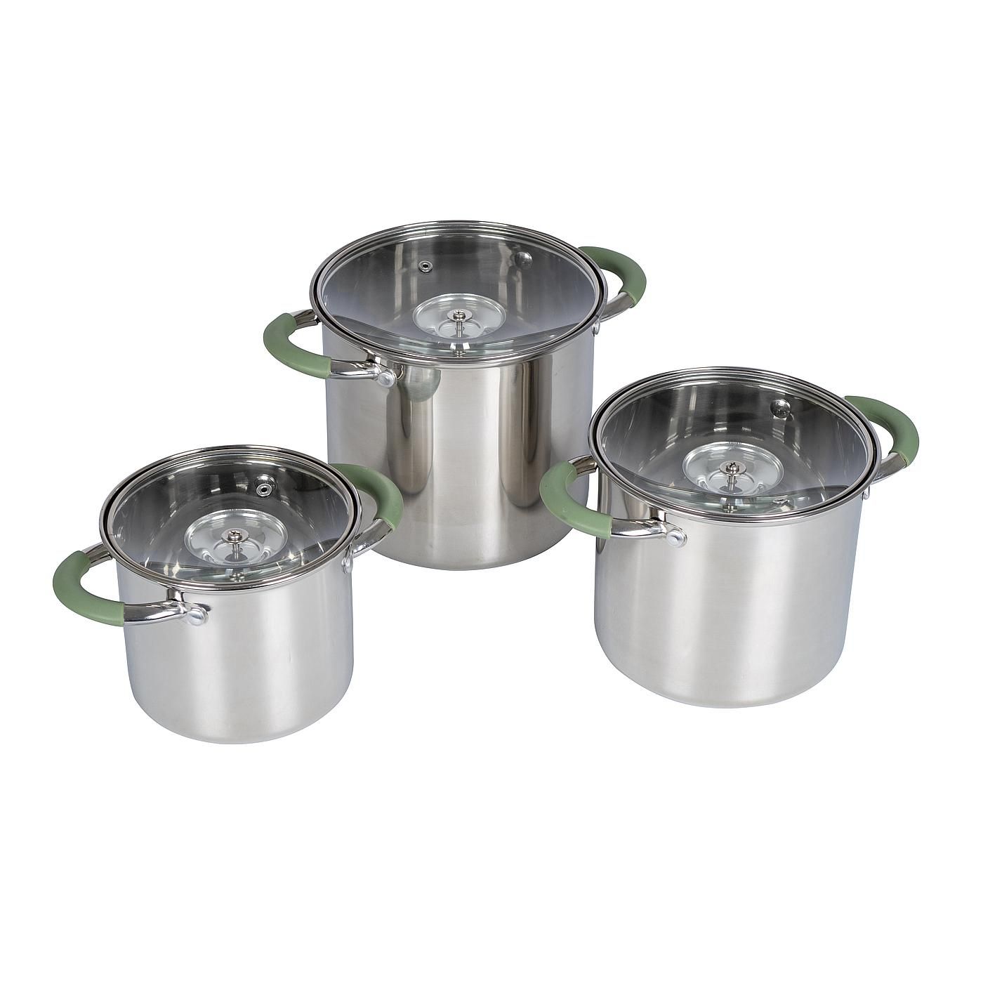 Bo-Camp Elan Plus 3-teiliges Topfset