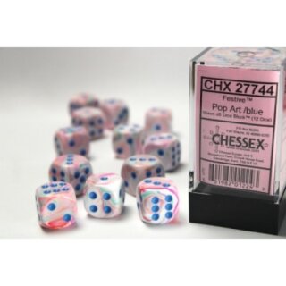 Festive Pop Art w/blue W6 16 mm (12)