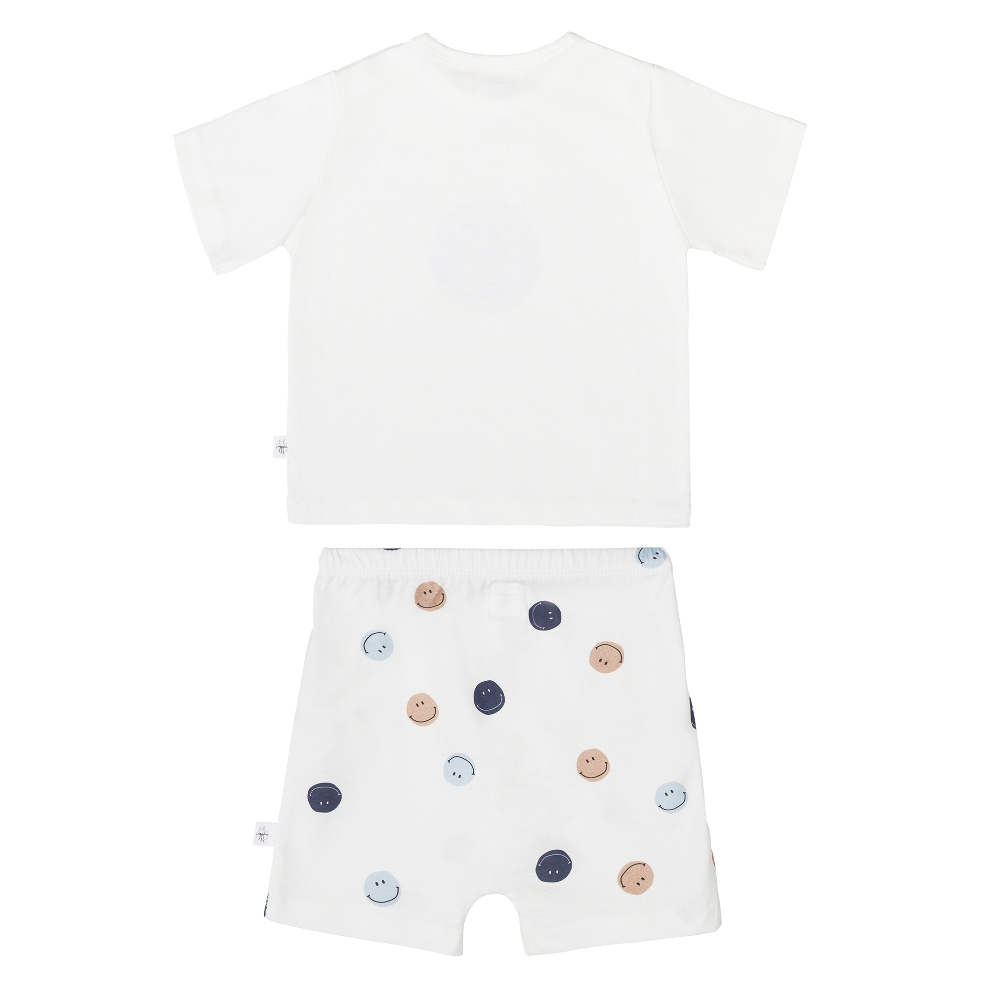 Kinder Pyjama Kurz - Bio Baumwolle, Smile Milky