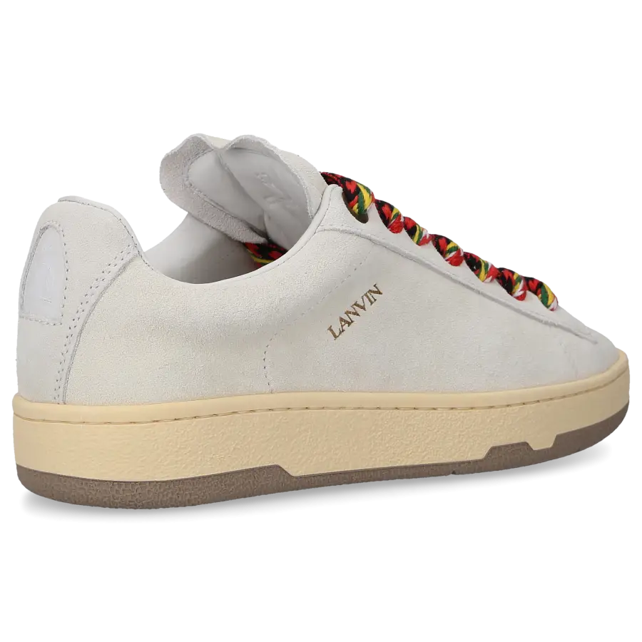 Lanvin - Sneaker low CURB LITE Veloursleder - beige