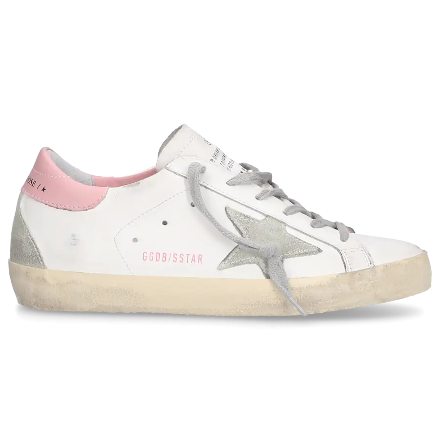 Golden Goose - Sneaker low SUPER-STAR Kalbsleder - weiß