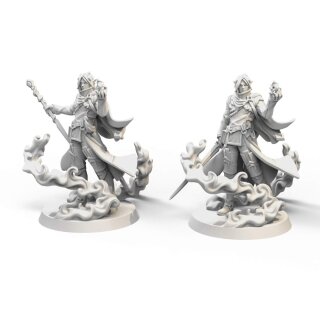 Eldfall Chronicles - Miniatures - Flameweavers Noble & Errant