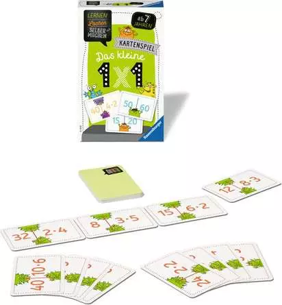 Das kleine 1 x 1 - Kartenspiel ab 7 Jahren