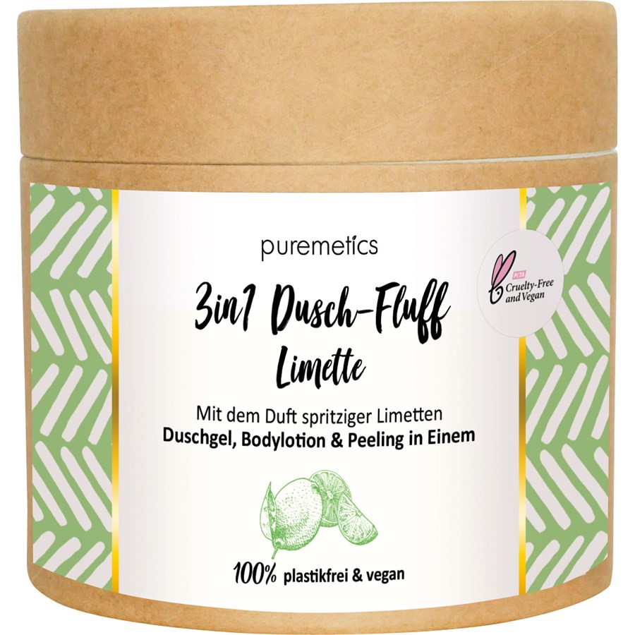 Salzpeeling Limette No10 3in1 Dusch-Fluff