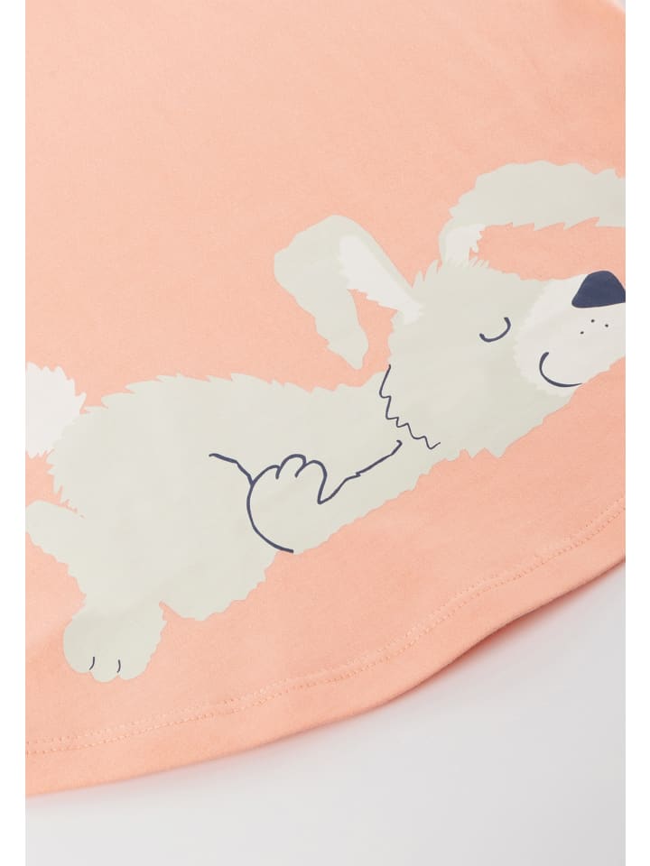 Sigikid Pyjama Kinder Schlafanzug in Rosa/Rot/ lange Hose günstig kaufen
