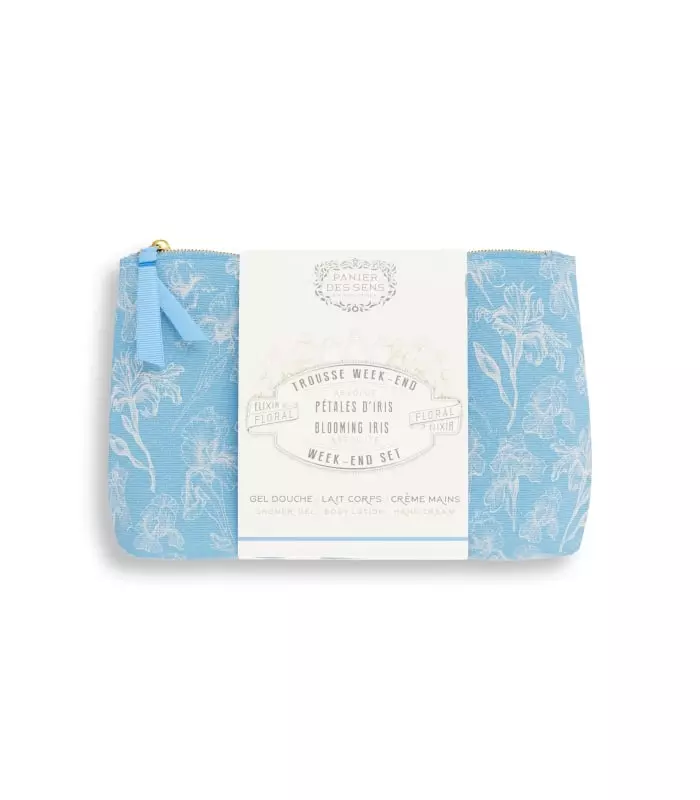 PÉTALES D'IRIS Trousse de voyage