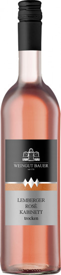2022 Lemberger Rosé Kabinett trocken - Weingut M+U Bauer