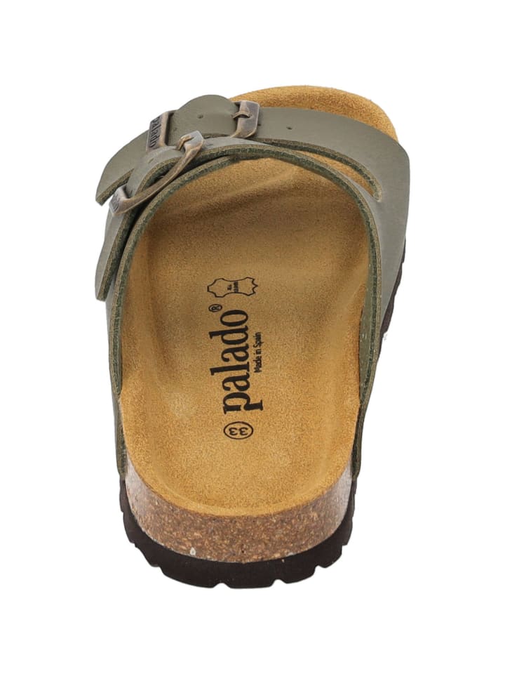 palado Pantoletten in khaki günstig kaufen