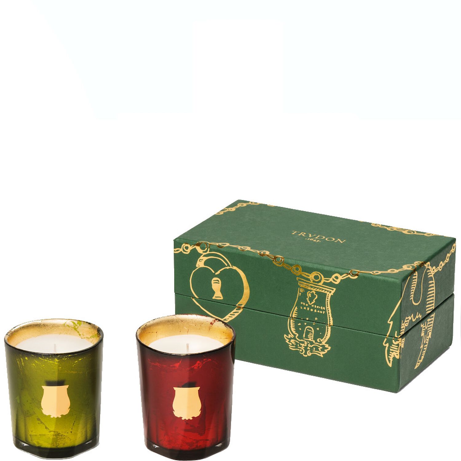 Trudon Gabriel et Gloria Coffret Bougies Parfumées 2x 70g