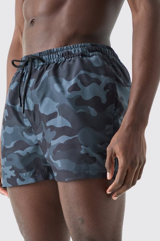 Kurze Camouflage Badehose