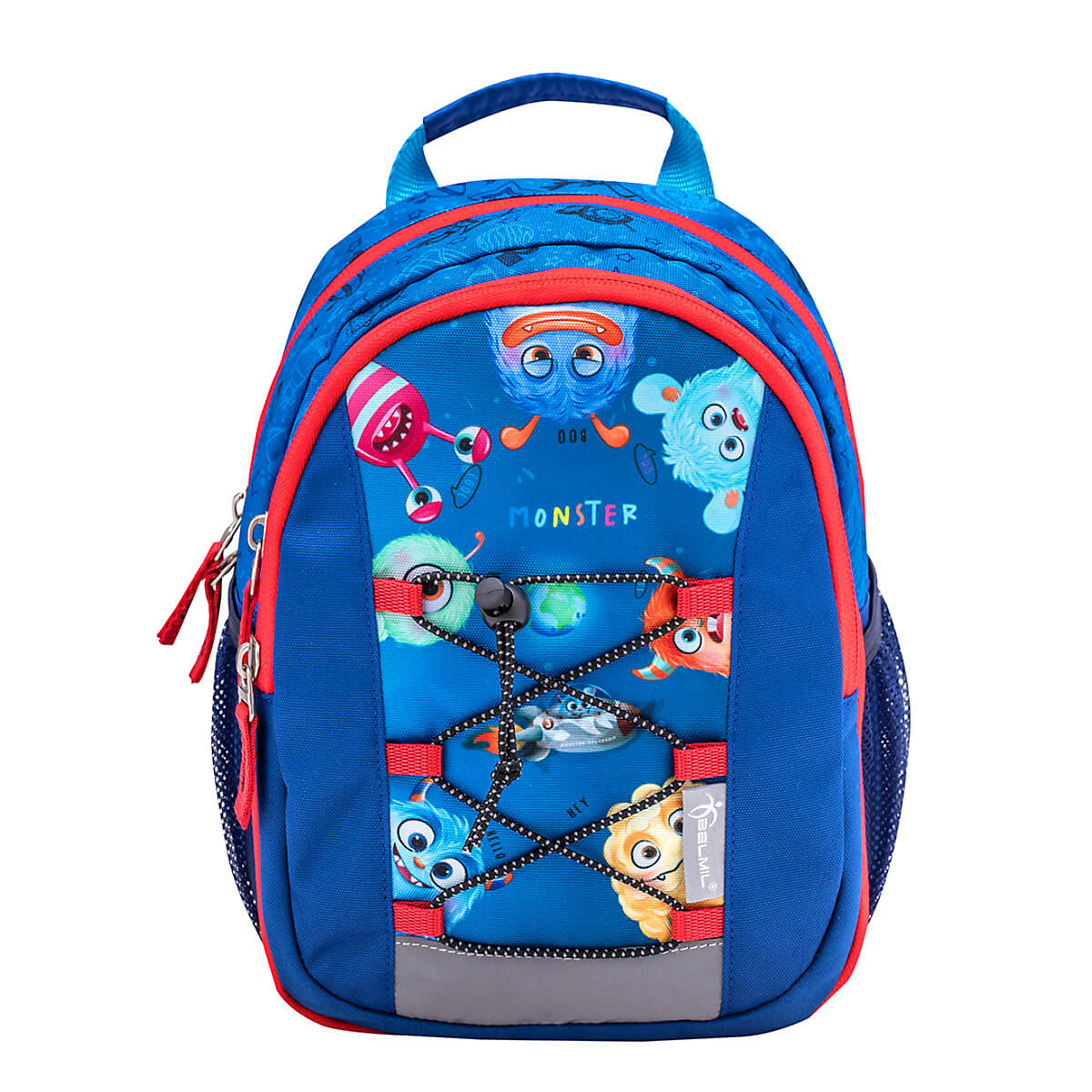 Kindergartenrucksack Mini Kiddy Kindergartenrucksack für 1-3 Jährige Kinder mit Brustgurt blau