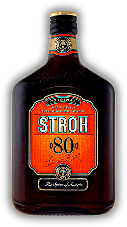 Stroh Original - 80 - Österreich 0,5 Liter Stroh Original - 80 - Österreich 0,5 Liter Die berühmte österreichische Spezialität. 0,5	 Liter - Vol 80%