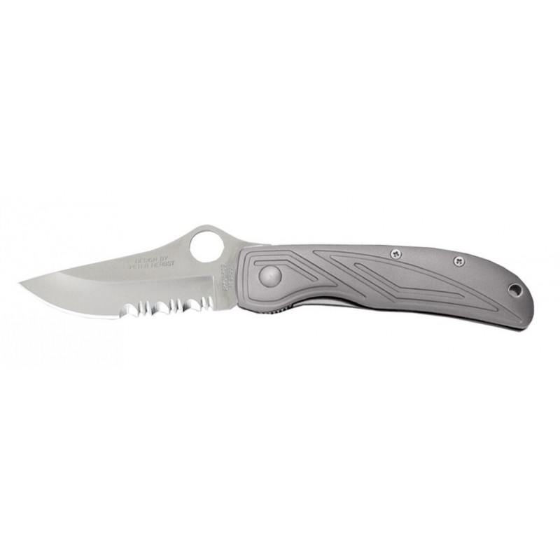 Spyderco Herbst Design Aluminium C53S, (taktisches Messer).