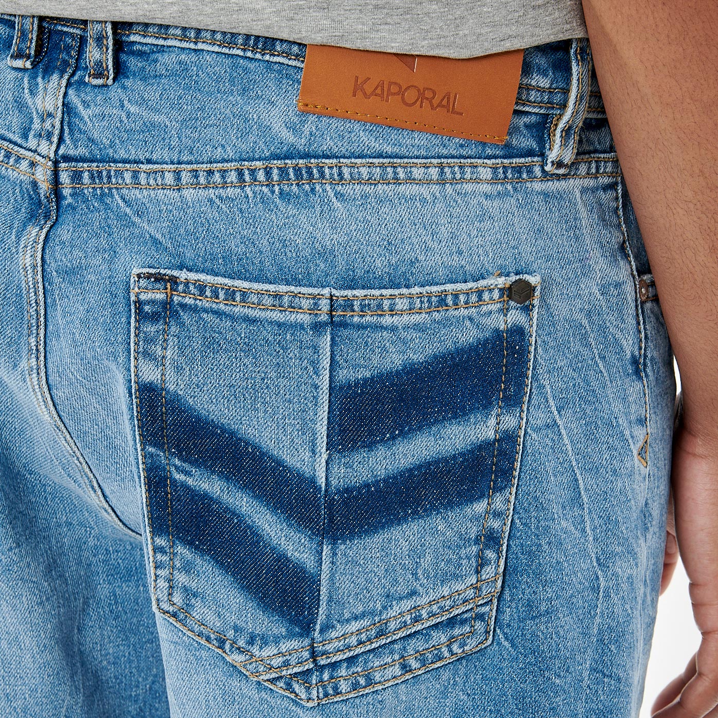 EDEN   Short en jean loose Homme