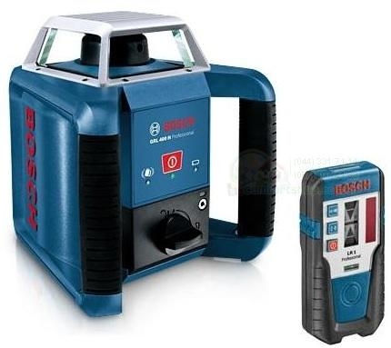 Bosch plavi 0601061800 GRL400H rotacijski laser + LR1 prijemnik