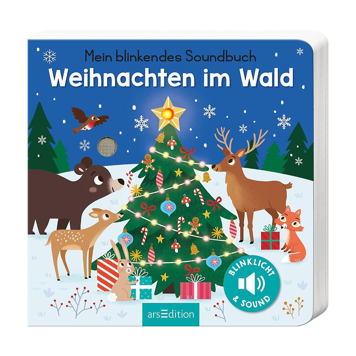 Mein blinkendes Soundbuch - Weihnachten im Wald