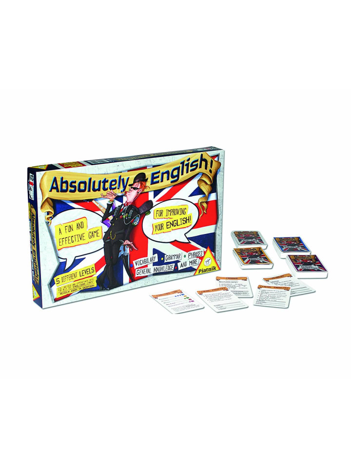 Piatnik Absolutely English in weiß günstig kaufen onesize