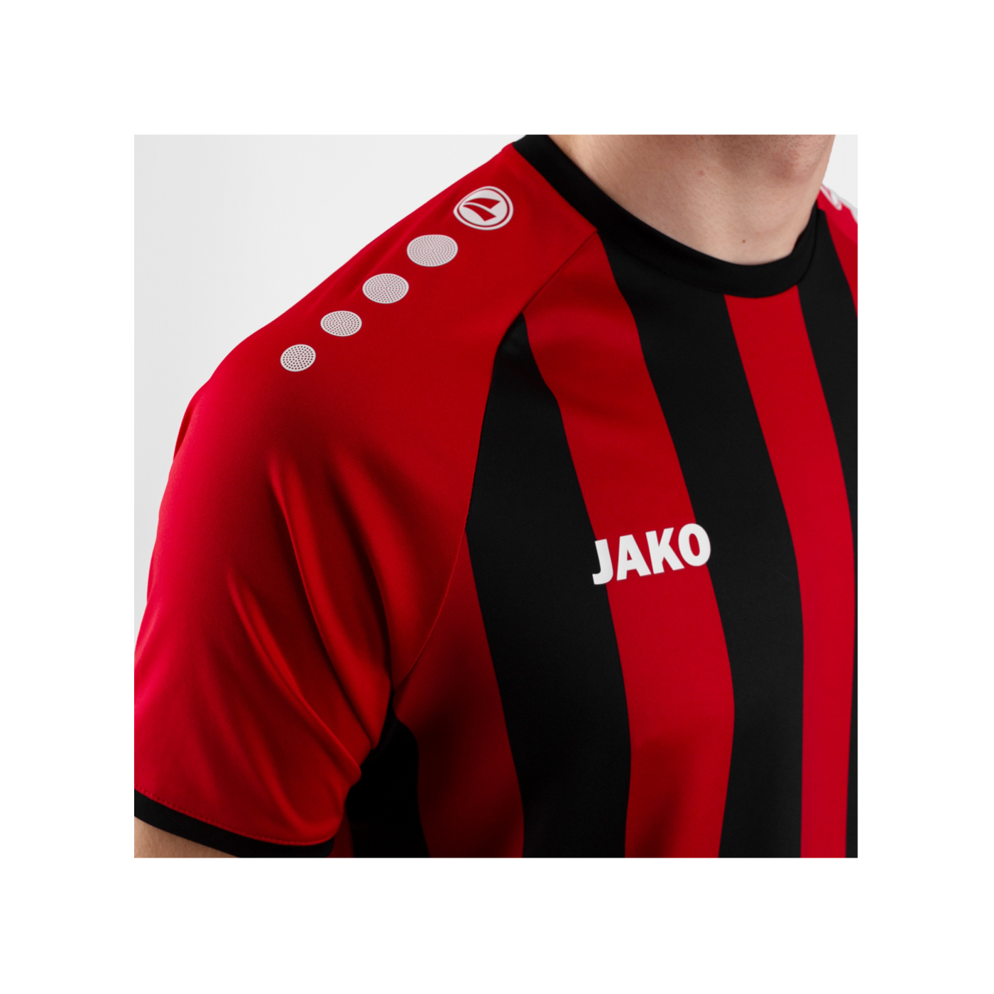 JAKO Inter Trikot Kids Rot Schwarz F111