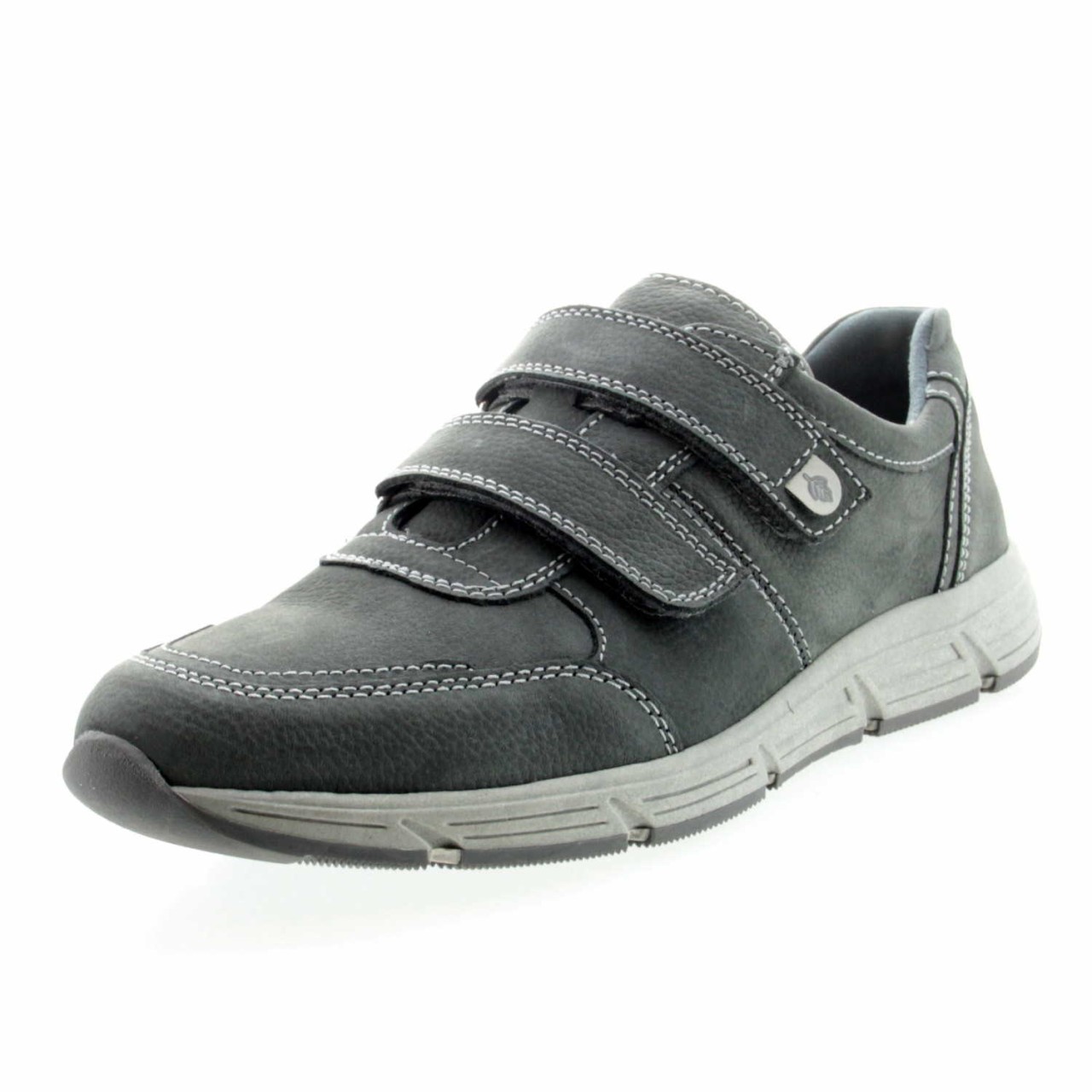 WALDLÄUFER Komfort Slipper grau 323301