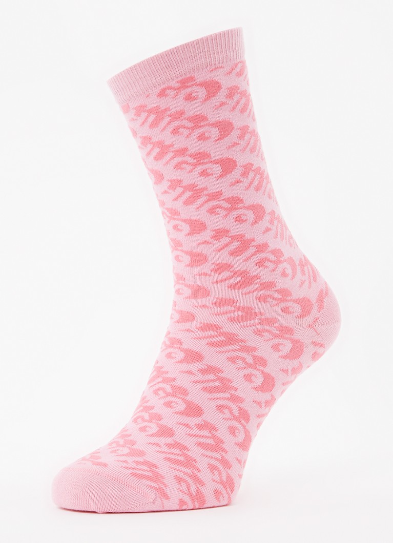 Chaussettes HUGO BOSS avec logo imprimé, vendues par lot de 2