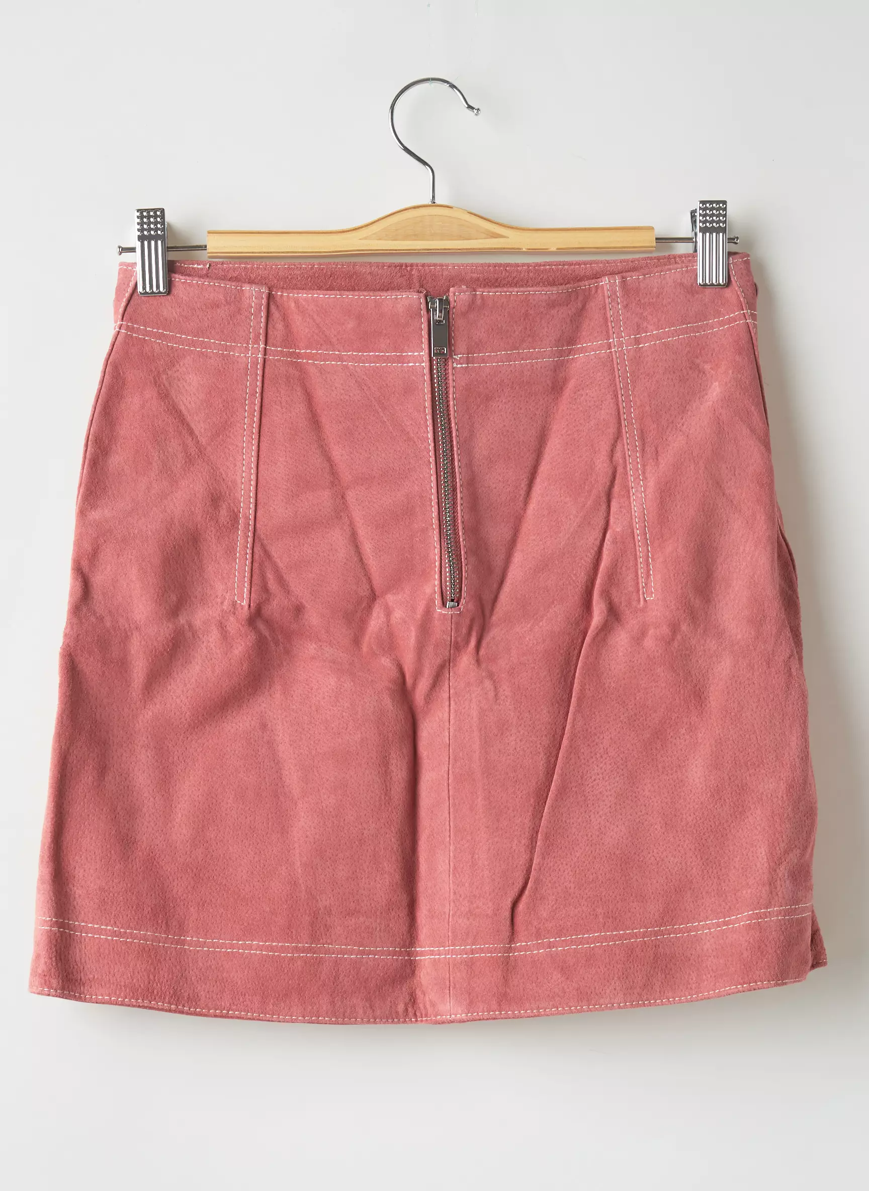 Mango Jupes Courtes Femme couleur rose