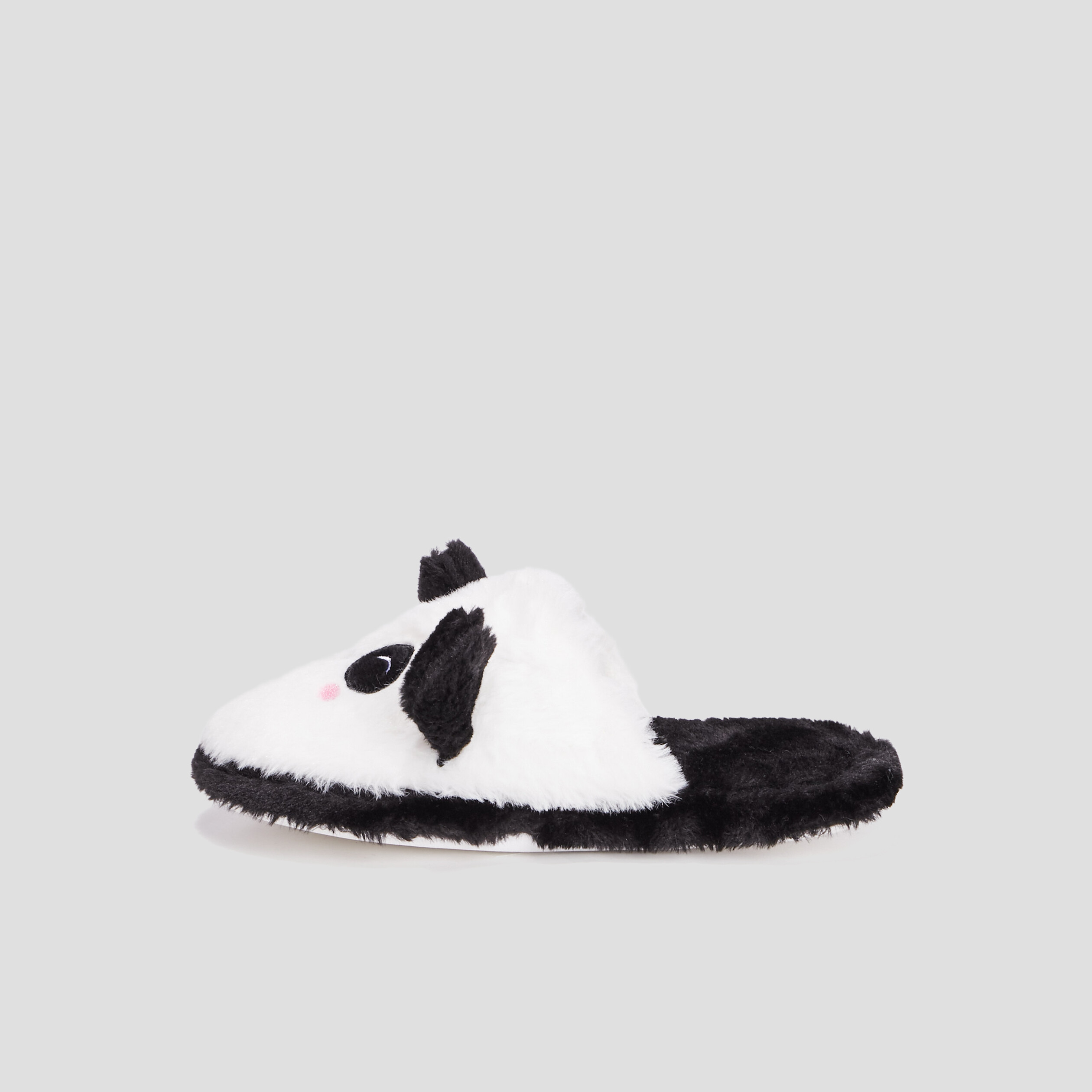 Chaussons mules noir femme | La Halle