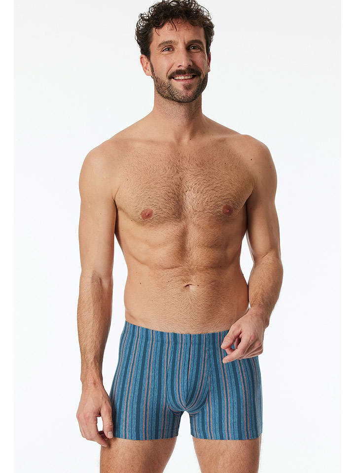 Schiesser Boxershorts in Blau günstig kaufen
