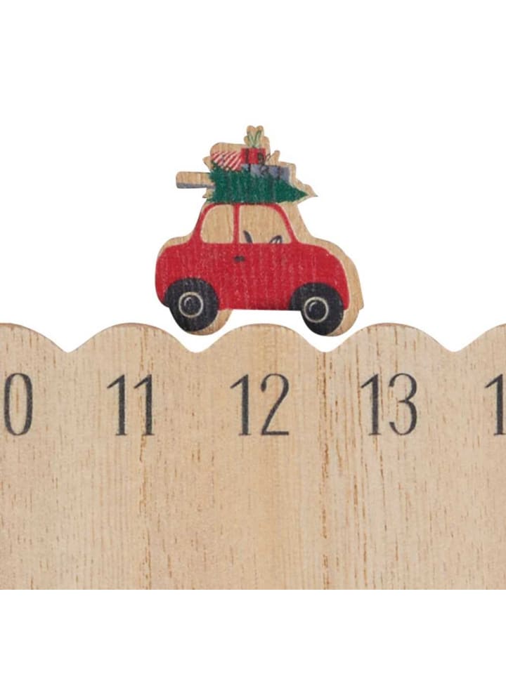 IB Laursen Weihnachtskalender Fahrendes AUTO 50 cm günstig kaufen onesize