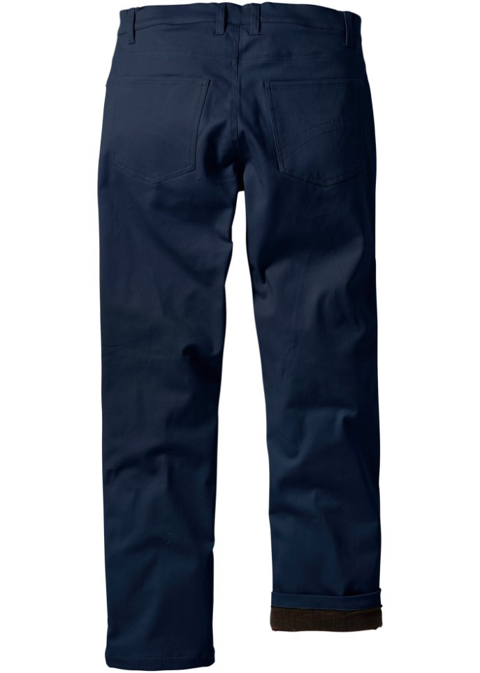 Regular Fit Stretch-Thermohose, Straight