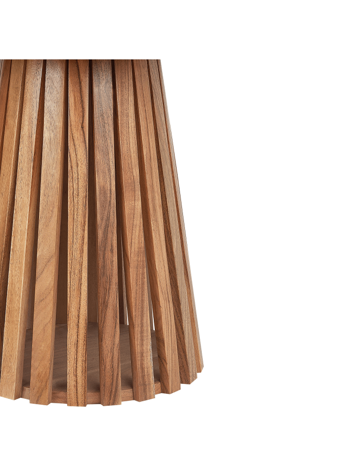 Beliani Couchtisch MESILLA in Dunkler Holzfarbton - (W) 50 x (H) 48 x (L) 50 cm günstig kaufen onesize