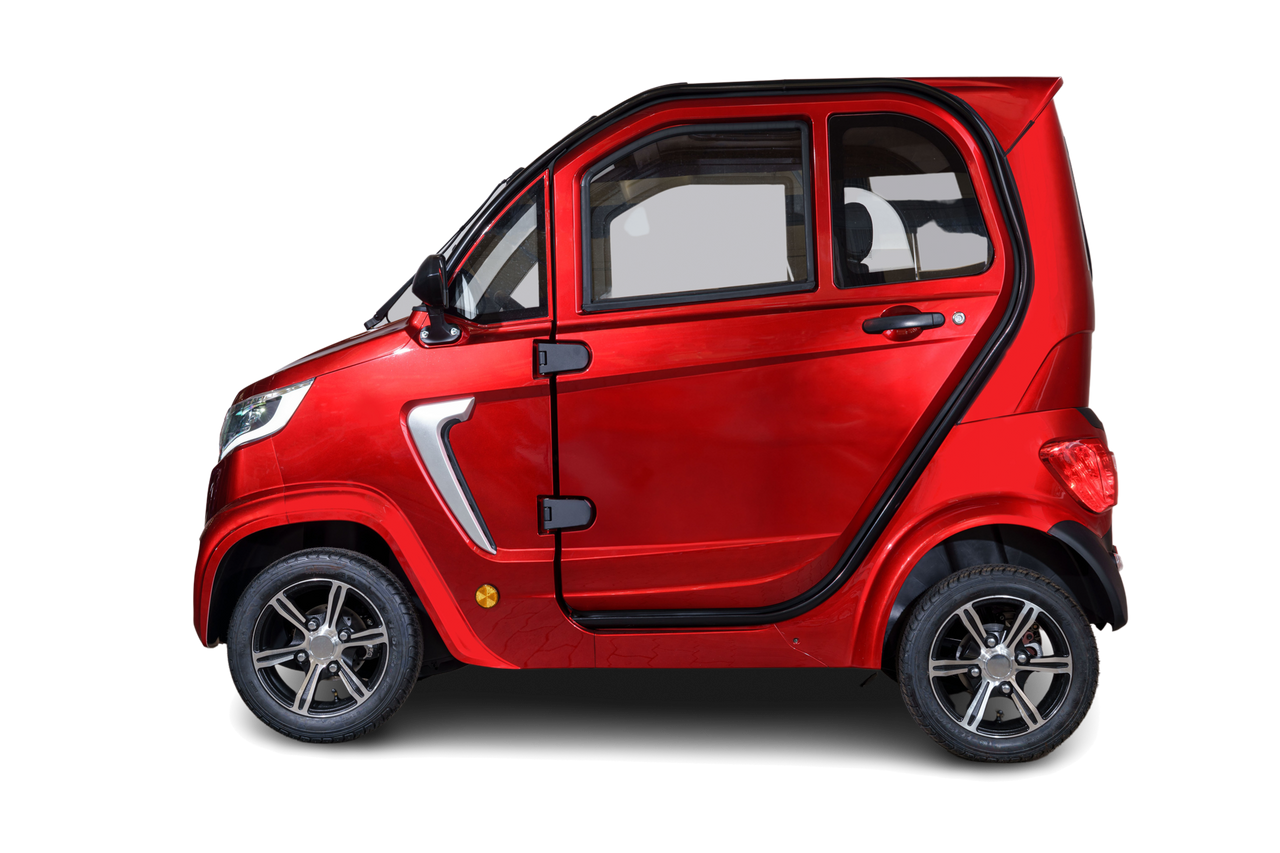 Stormborn X8 GT – 3 kW, Li-Ion-Akku , 45 km/h rotmetallic - Elektrokabinenroller