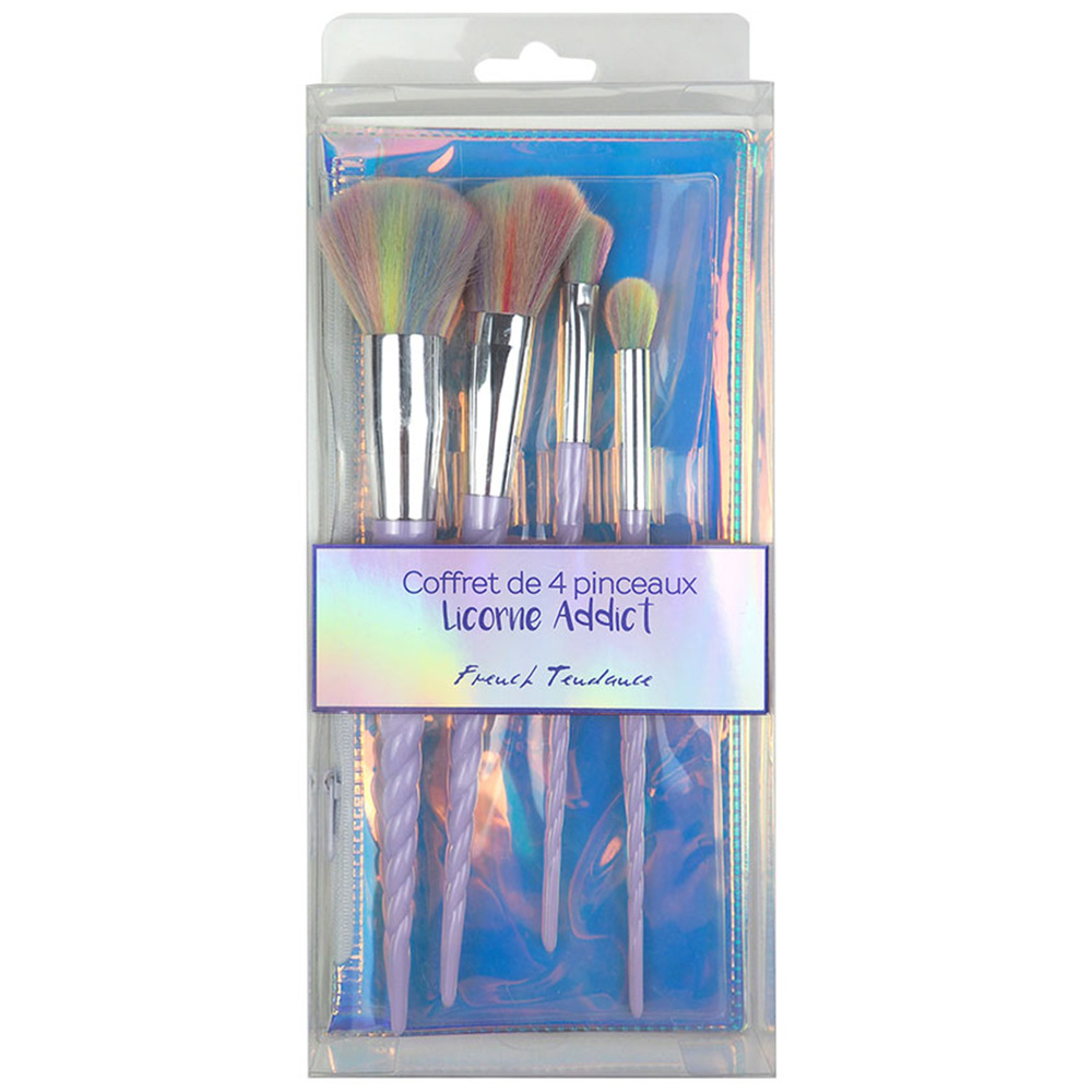 feel natural Kit 5 pinceaux Licorne + trouss MAQUILLAGE